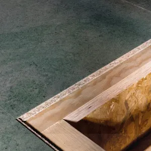 18mm Durelis TG-Topfinish V313 TG4 2440x610 mm P5 groen P70 Spaanplaat