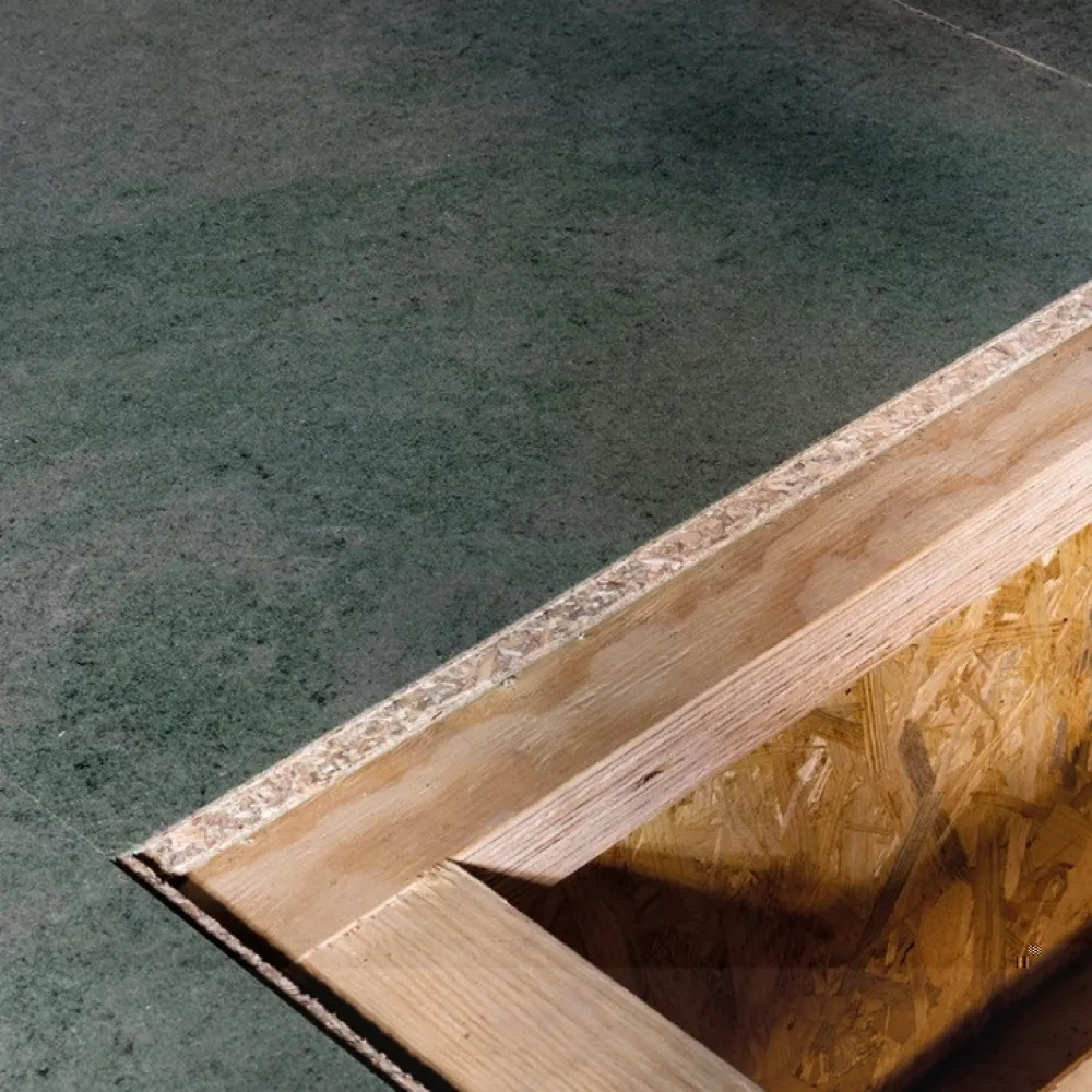 18mm Durelis TG-Topfinish V313 TG2 2440x1220 mm P5 groen P70 Spaanplaat