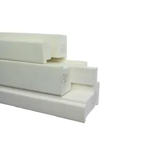 4Pl Kozijn 56x90x2315mm R stomp wit gegrond