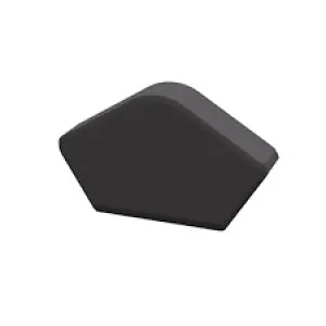 TB (6) Kopplaat Flat 10 Tech tbv hoekige vorst 27,5 x 28 x 7 cm