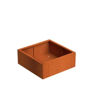 Bloembak Cortenstaal 2mm