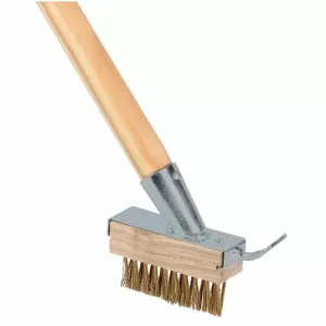 Onkruidborstel met houder en steel