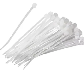 Konvox Bundelbandje 4,8 x 190mm wit zak à 100st (tie wraps)