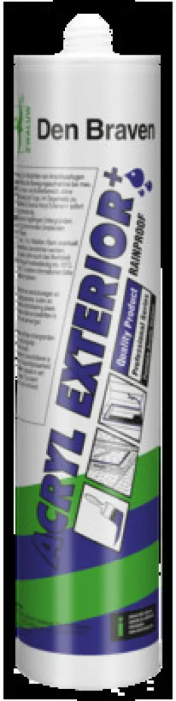Zwaluw Acryl exterieur plus koker 310 ml Wit