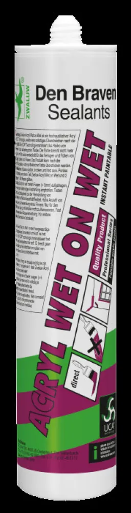 Zwaluw Acryl Wet On Wet koker 310 ml Wit