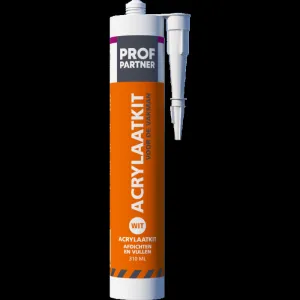 ProfPartner Acrylaatkit koker 310 ml wit