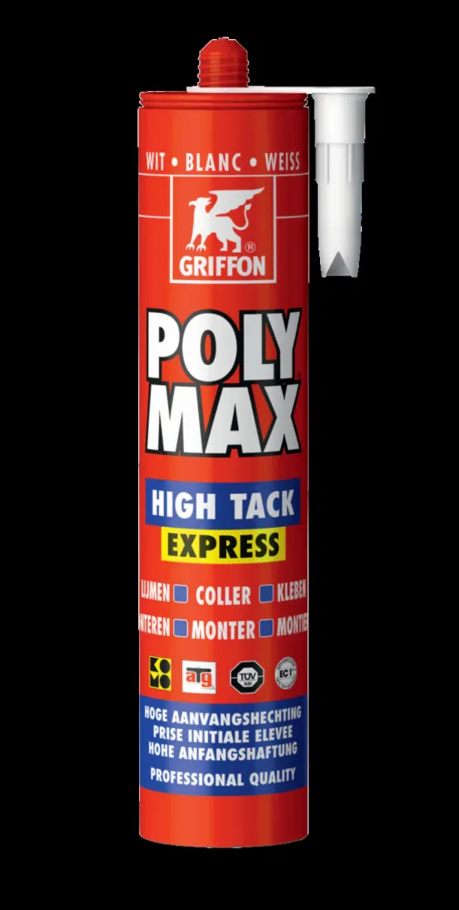 Griffon Poly Max Fix & Seal Express koker 310 ml Crystal Clear