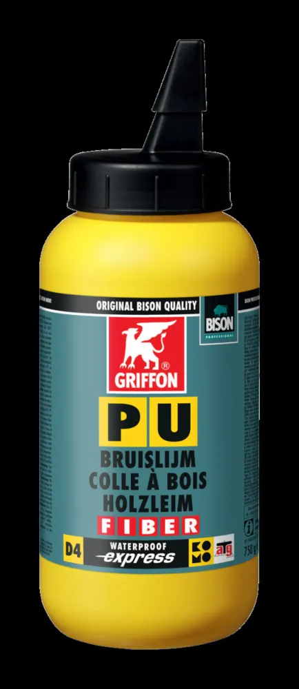 Griffon PU-Bruislijm bruin (transparant) flacon 250 gr