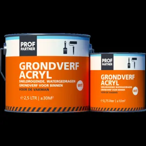 ProfPartner Grondverf Acryl wit