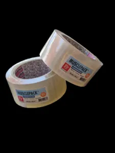 Verpakkingstape Musclepack PP AC Low noise High tack (S) tp rol 66 m1