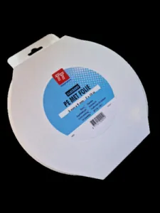 Glasband PE met folie Wit 9 x 3mm rol 10m1 set 2 rol