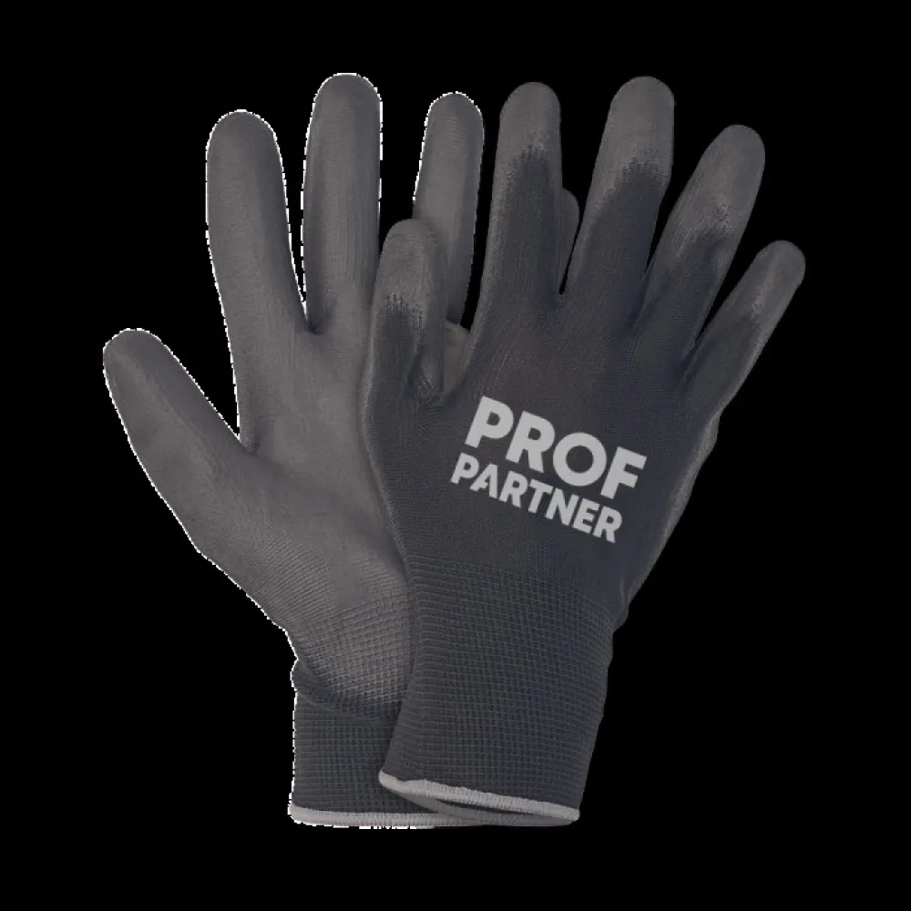 ProfPartner Montage werkhandschoenen Zwart maat 10 bundel 12 paar