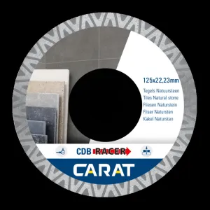 Carat Diamantzaag tegels/nat.steen CDB Racer