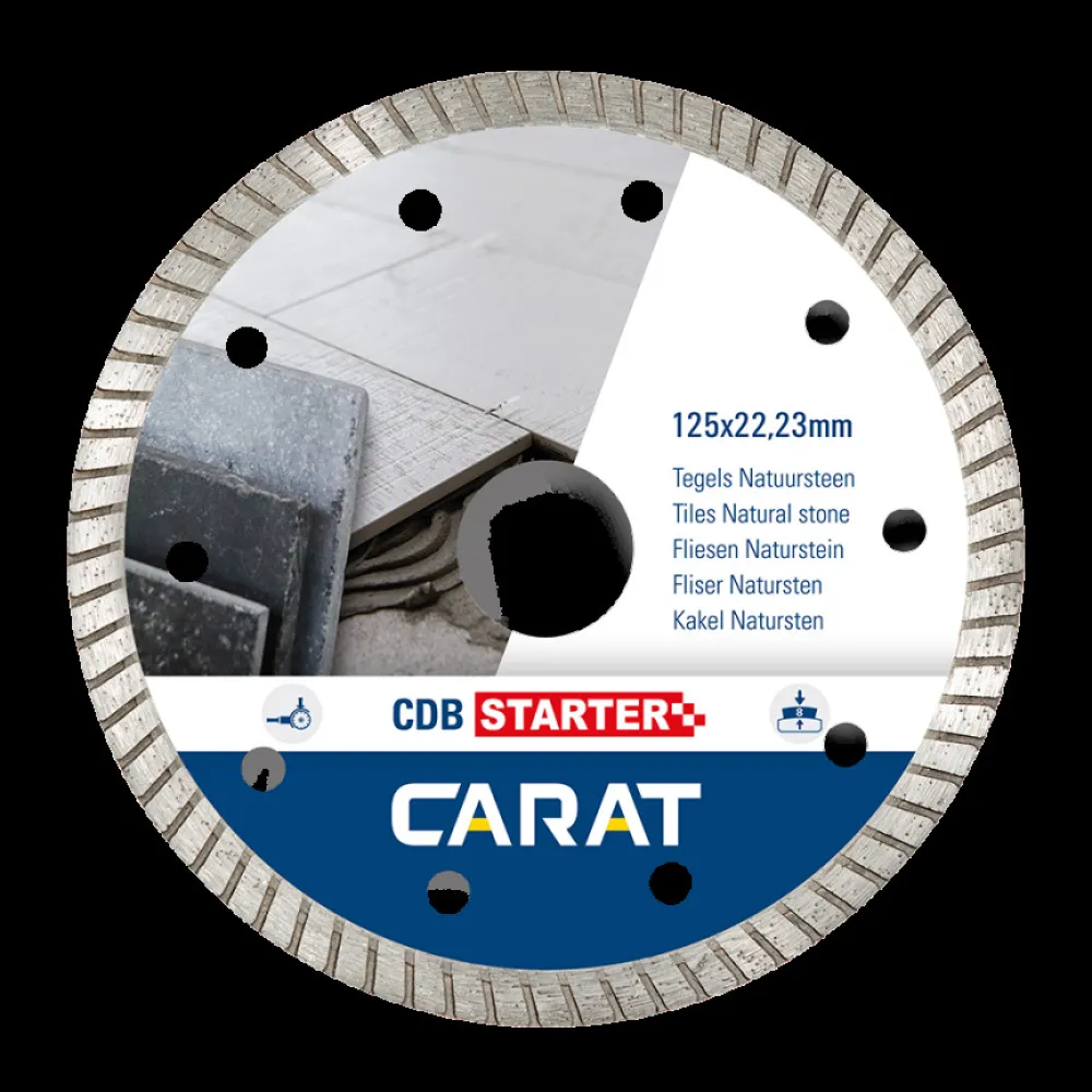Carat Diamantzaag tegels/nat.steen CDB Starter