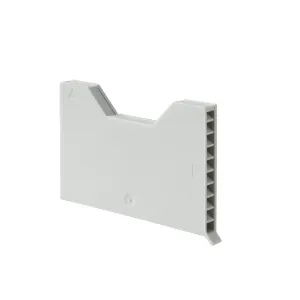 T110-6 spouwvoegventilatierooster wit 10x60x95mm stootvoegventilatie