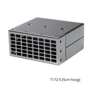 T172-5 RVS inmetselbakje 50hx105brx95d mm, luchtdoorlaat 24 cm2