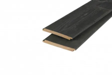 Sponning plank douglas 9-20mm/18x190mm Zwart