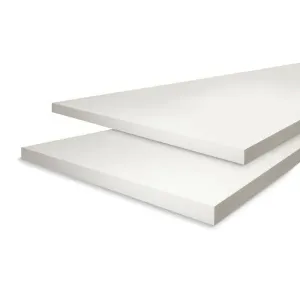 Unipanel bouwpaneel 285x16mm wit