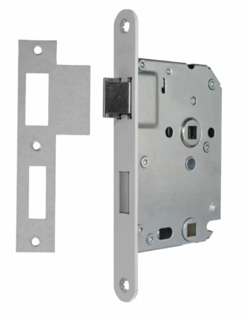 AXA toilet-badkamerslot tl63mm dm50 Wit Gelakt