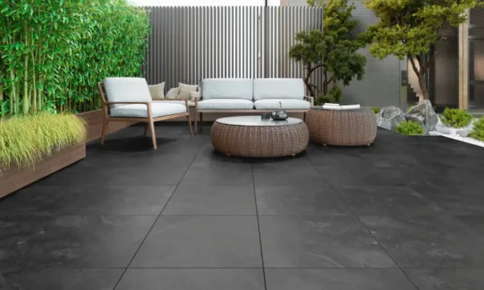 Cera3line 60x60x3 cm Pizarra Antra