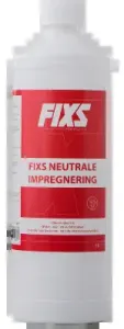 Fixs Impregnering met waterafstotende werking 1L