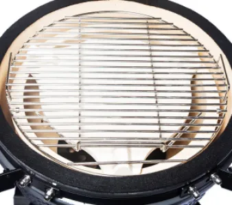 Kamado BBQ 20 inch ceramic black incl. Heat deflector